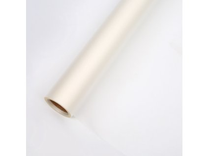 Floristická fólie Matte 90's" - Průhledná - 58 cm x 20 m