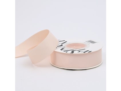 Floristická stuha Saténová - Světle růžová - 2,5 cm x 18 m