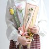 Solo Bloom – Obal na jednu květinu – Světle růžová – 50 ks