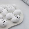 Křepelčí vejce 6 cm - Bílý MIX - 12 ks