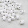 Polystyrenová křepelčí vejce 1,5 x 1,8 mm - Bílý MIX - 100 ks