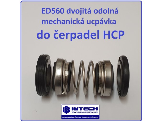 Náhradní díly pro opravu kalového čerpadla HCP. ED560 mechanická ucpávka do čerpadel HCP