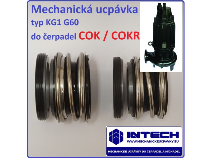 Mechanická ucpávka , těsnění hřídele do čerpadel COK COKR ,MEZ Nedvědice.