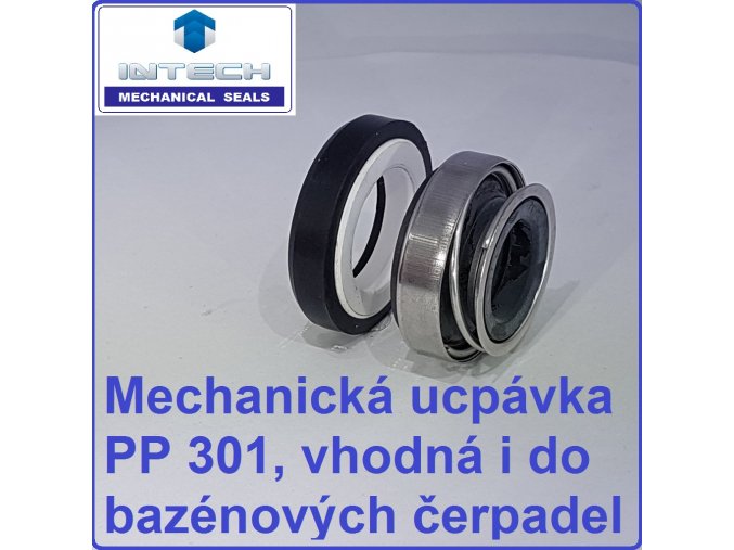 Mechanická ucpávka upchávka PP 301 do bazénových čerpadel