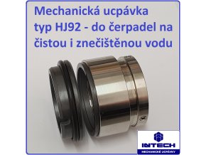 HJ92 mechanická ucpávka do čerpadel a míchadel