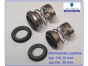 náhradní díly těsnění Mechanická ucpávka do horizontálních čerpadel Typ CHL