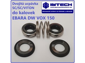 Ebara DW VOX 150 těsnění hřídele mechanická ucpávka mechanická upchávka