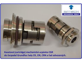 Náhradní díly čerpadel Mechanická ucpávka upchávka do čerpadel čerpadiel Grundfos CR,CRN,CRI