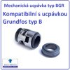 Repase čerpadla Mechanická ucpávka typ BGR kompatibilní s ucpávkou Grundfos typ B – kompatibilní s BQQE,BUBE,BUUV,BQQV