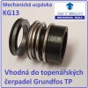 Mechanická ucpávka do oběhových čerpadel Grundfos serie TP BAQE, BQQE