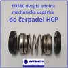 Náhradní díly pro opravu kalového čerpadla HCP. ED560 mechanická ucpávka do čerpadel HCP