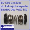 Mechanická ucpávka do kalového čerpadla Ebara DW VOX 150 servis oprava těsnění hřídele