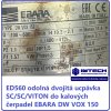 EBARA DW VOX 150 mechanická ucpávka těsnění hřídele náhradní díl