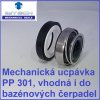 mechanická ucpávka typ PP 301 - do bazénových čerpadel, domácích vodáren a dalších čerpadel