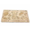 Vkládací Puzzle podzimní listy 1