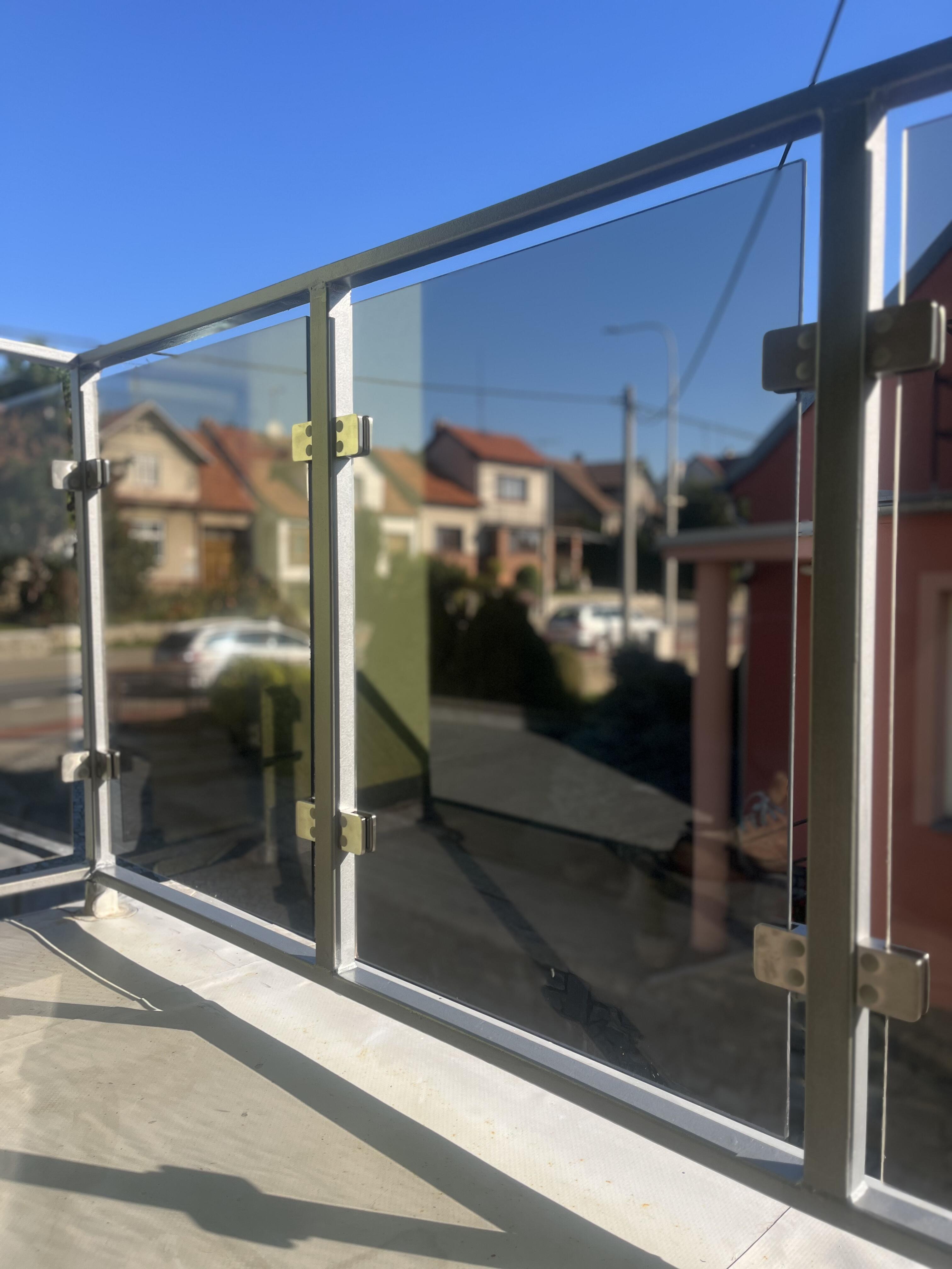 renovace zábradlí na balkónu RD