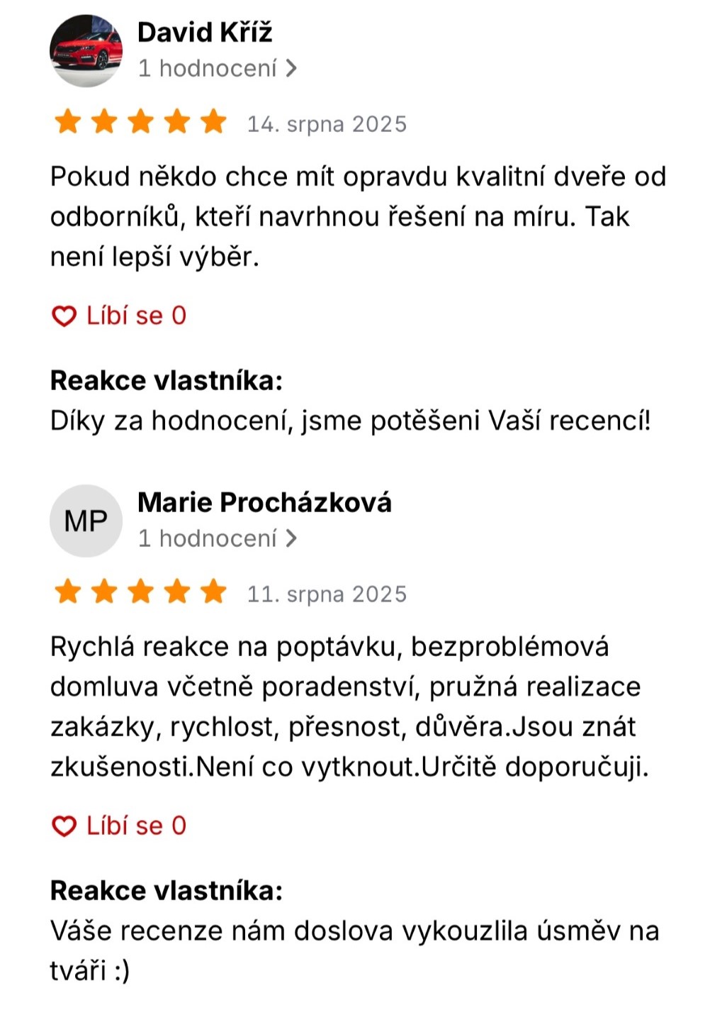 hodnocení