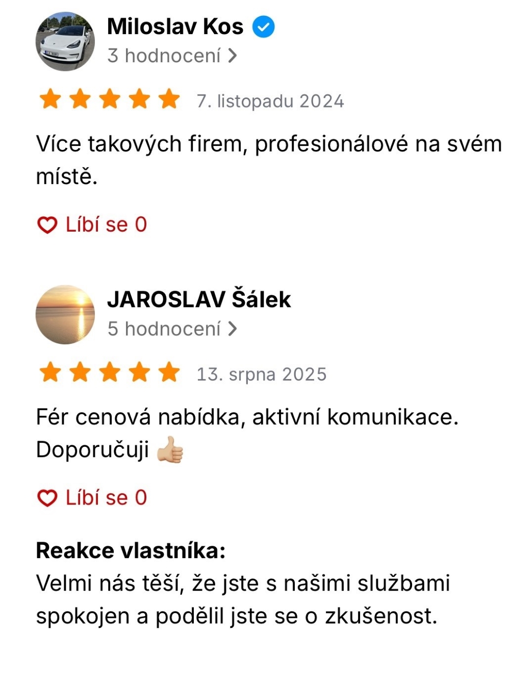 hodnocení