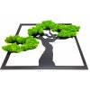 Strom zivota Bonsai 45x45cm ram cerny mech Sobi svetle zeleny mechcentrum (3)