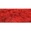 592 2 sobi mech finsky polarmoss reindeer moss 500g barva cervena red v kartonu