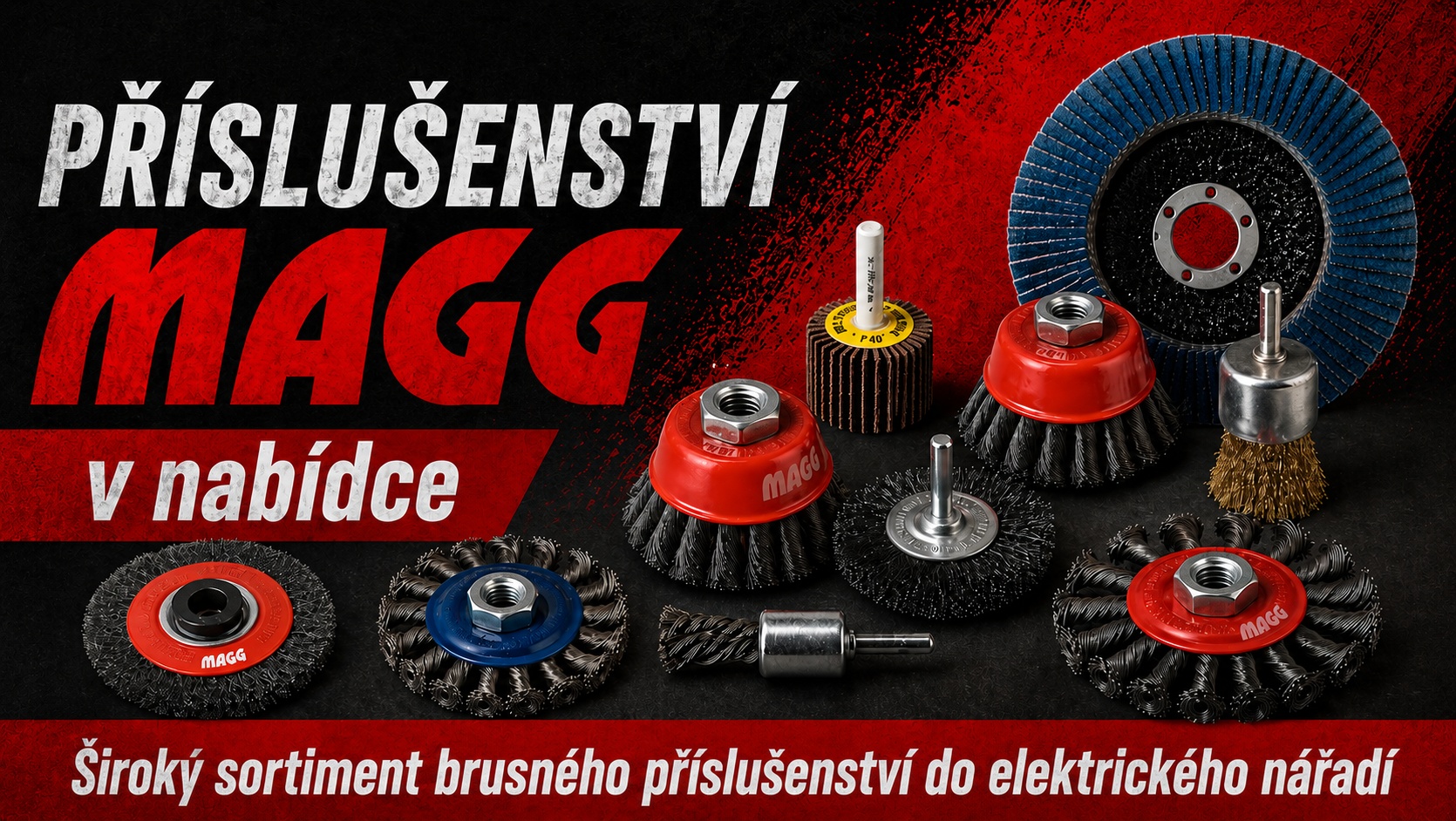 Brusné příslušenství MAGG v nabídce