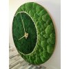 Mechový obraz, kulatý mechový obraz, obraz z mechu, mechové-obrazy.cz, mechove hodiny