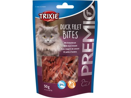Premio DUCK FILET BITES - kachních prsíčka 50g