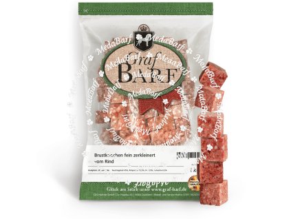 GrafBarf Brustknochen zerkleinert Rind