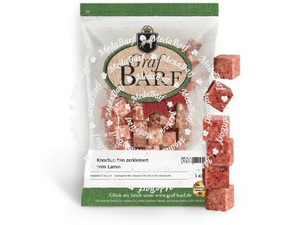 GrafBarf Knochen zerkleinert Lamm