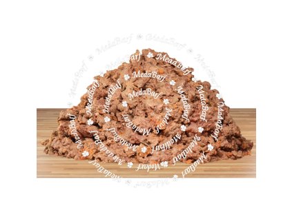 Zvěřina BARF menu vařené