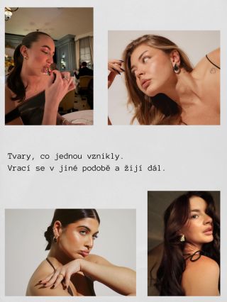 1+1 ❤️‍🔥❤️‍🔥 Cool girl/femme fatale? Můžeš být obojí. Vytvořily jsme designy inspirované vintage šperky, které nosily...