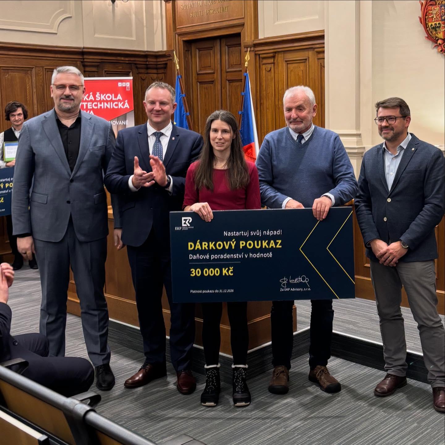 1. místo v soutěži Nastartuj svůj nápad!