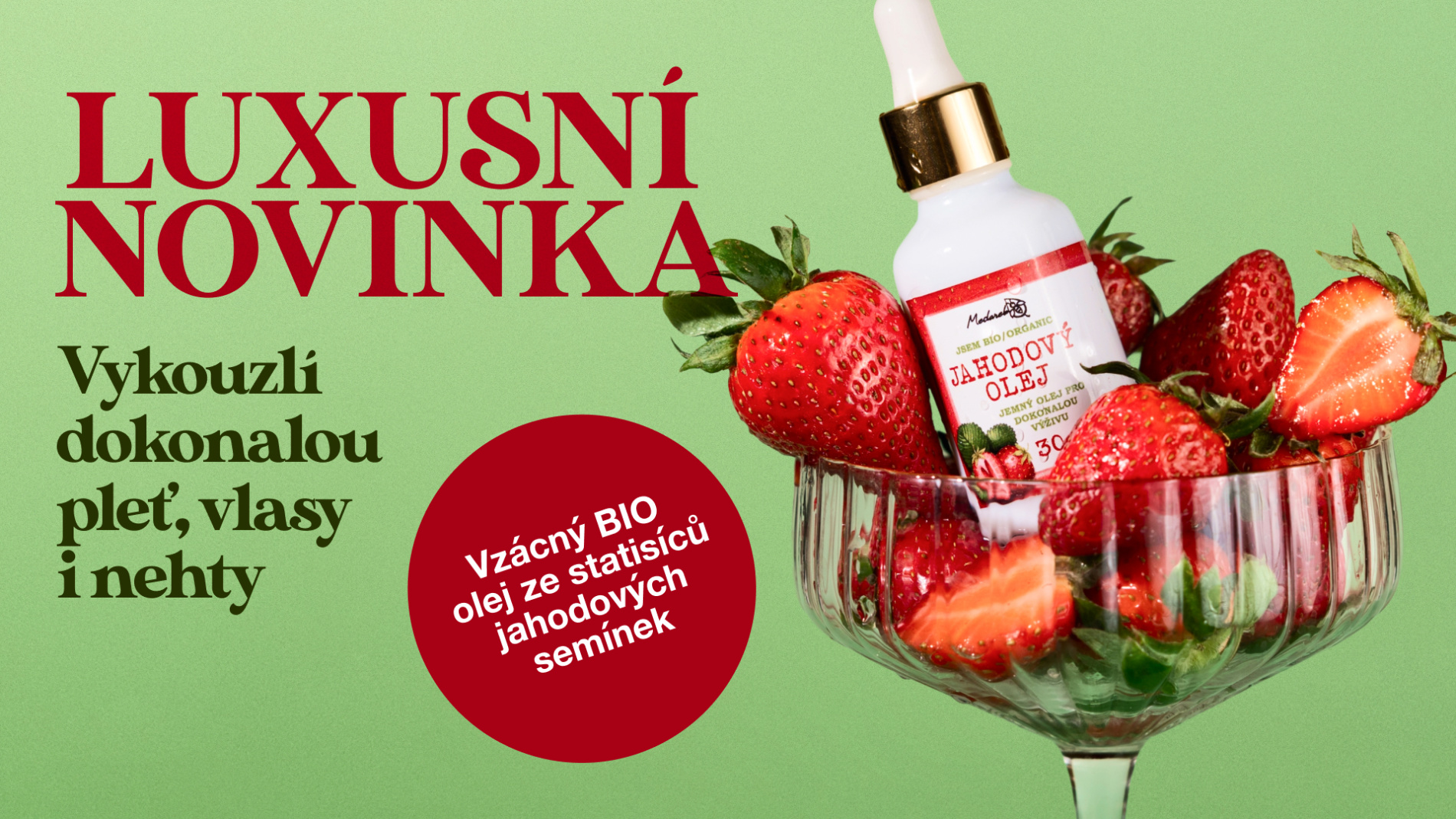 Jahodový olej Medarek