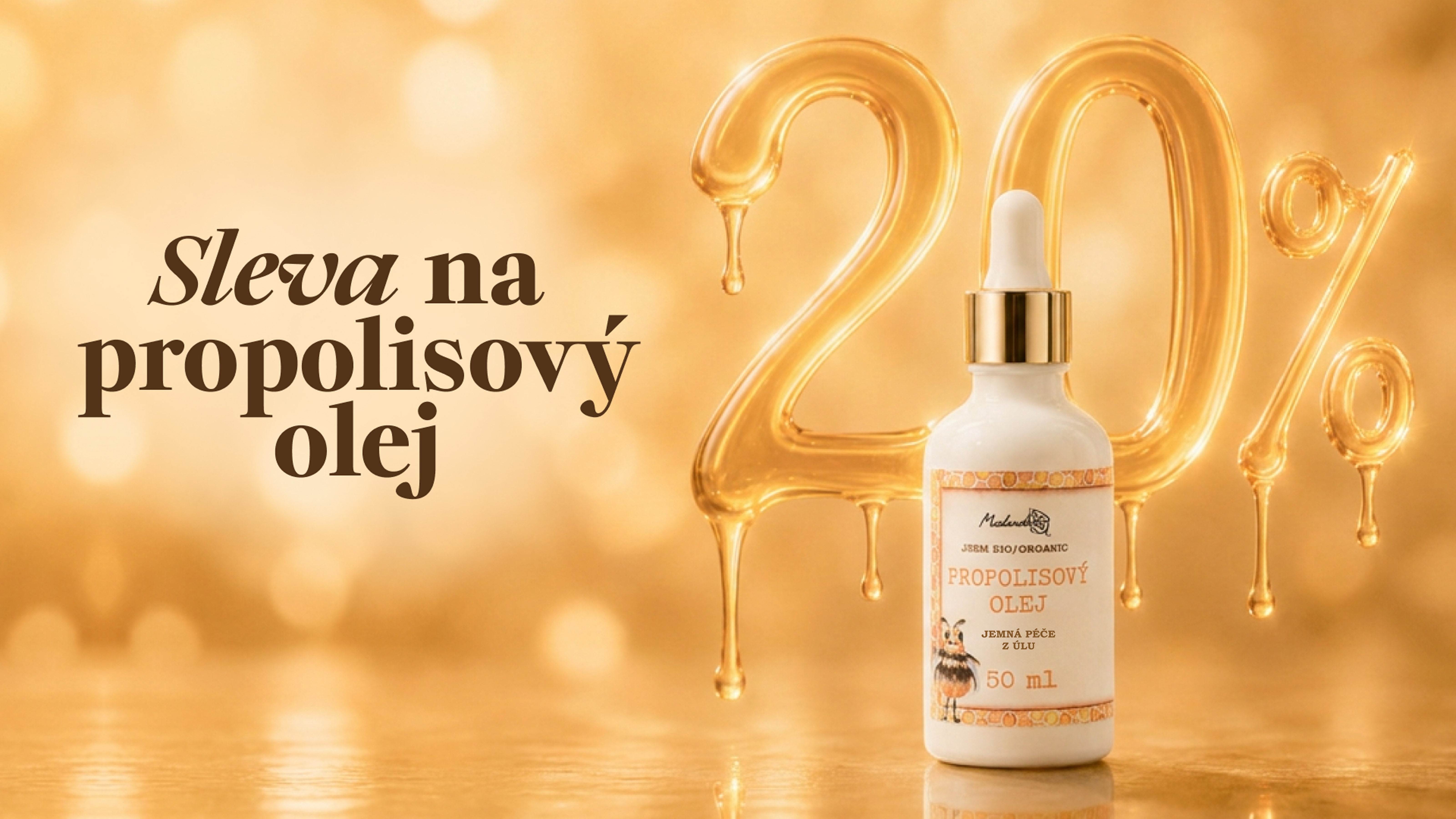 Propolisový olej sleva