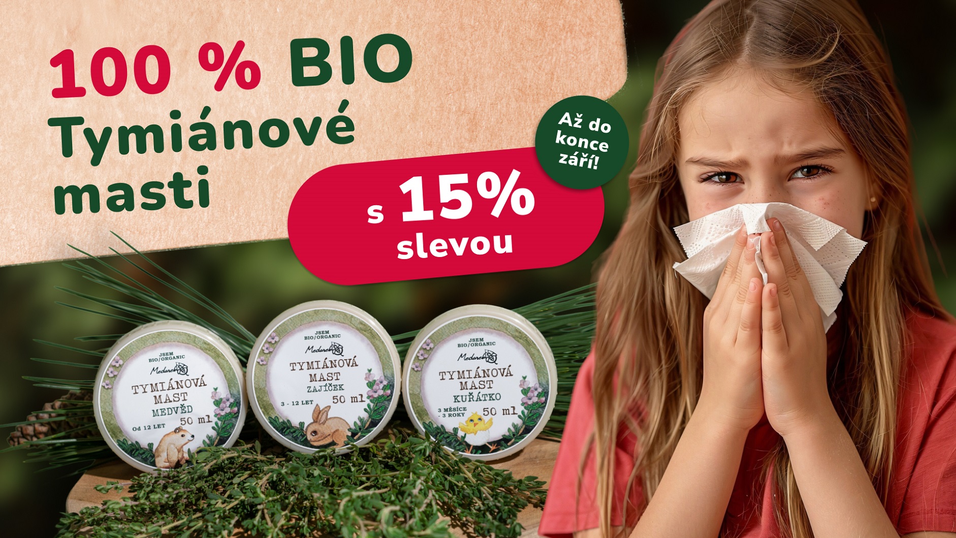 Tymiánové masti sleva