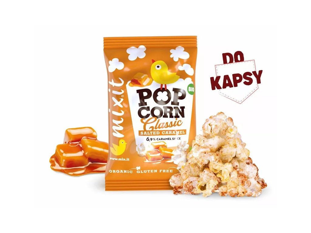 pop corn karamel