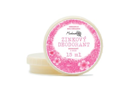 ZinkovýDeodorantSRůží15ml
