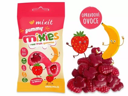 Mixies jahoda a banán