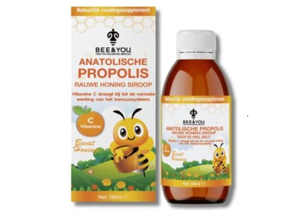 detsky sirup s propolisem a raw medem