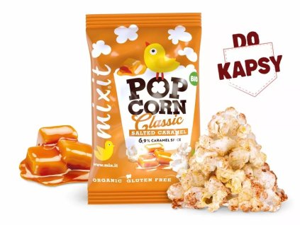 pop corn karamel
