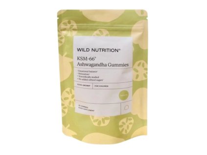 ksm 66 ashwagandha pro deti 60 gummies hlavni