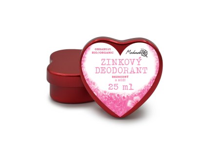 Zinkový deodorant růže 25 ml červená Medarek