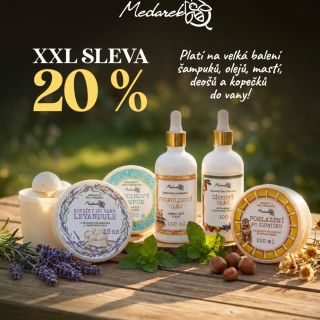 ☀️ XXL LÉTO S MEDARKEM JE TADY ☀️ Ode dneška do 31. 8. jsme pro vás připravili velkou prázdninovou akci na vybraná větší...