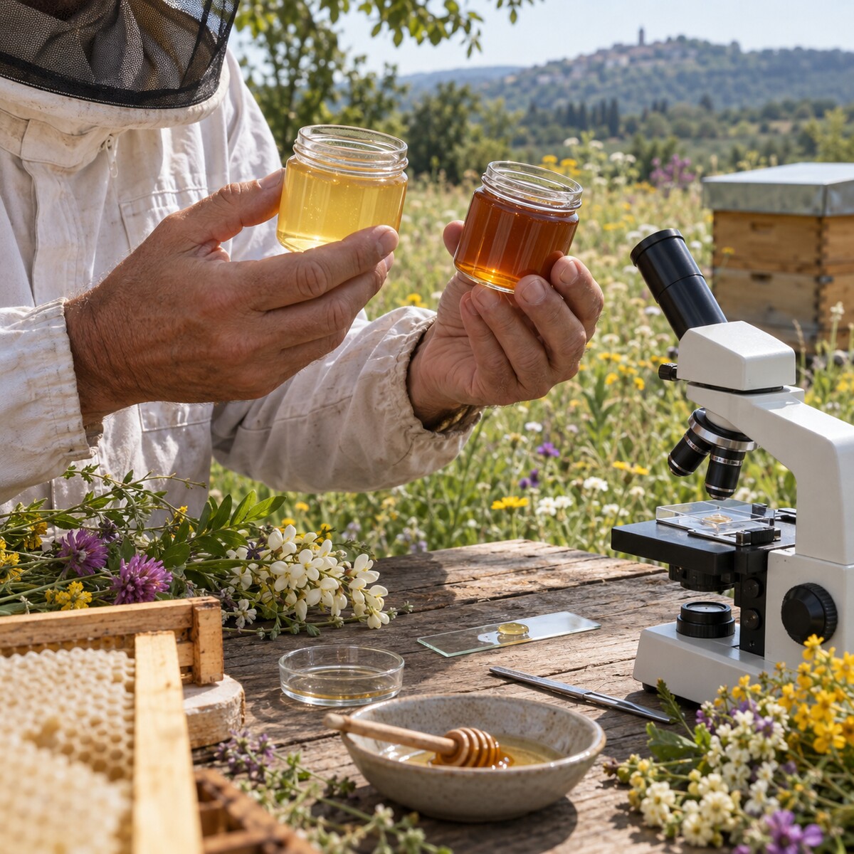 Sortenreiner oder Blütenhonig: Wie lässt sich die botanische Herkunft prüfen?
