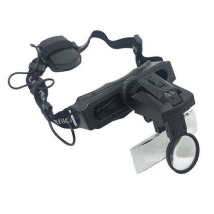 Lupa čelovka so svetlom, BEE