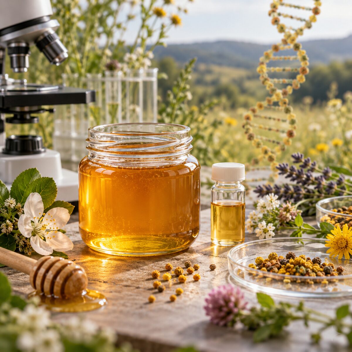 Dá sa botanický pôvod medu overiť pomocou DNA?