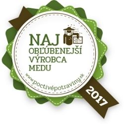 Získali sme titul „Najobľúbenejší výrobca medu 2017“