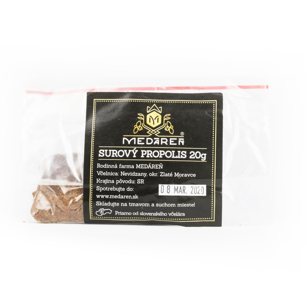 E-shop MEDÁREŇ Surový propolis 20g