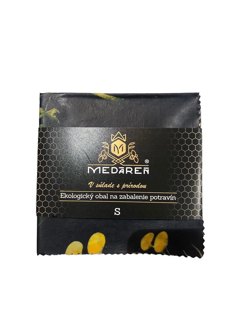 E-shop MEDÁREŇ Voskový včelí obal na zabalenie potravín S - kvety