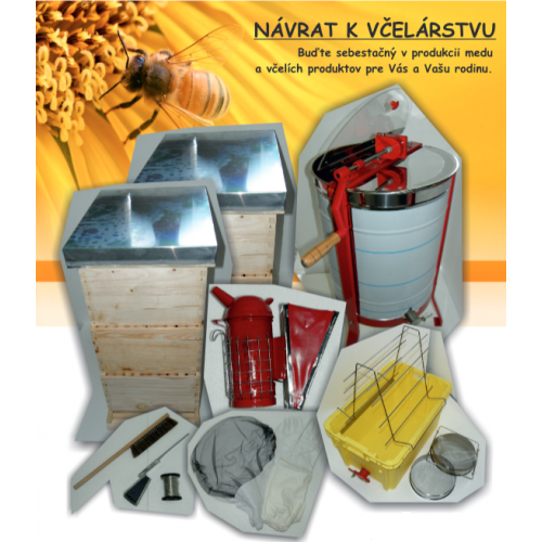 E-shop MEDÁREŇ Sada pre začínajúceho včelára so včelárskymi potrebami MAXI